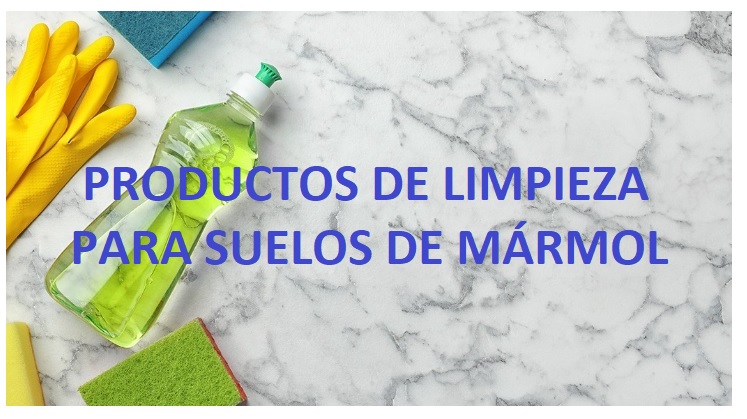 Productos limpieza suelos de mármol